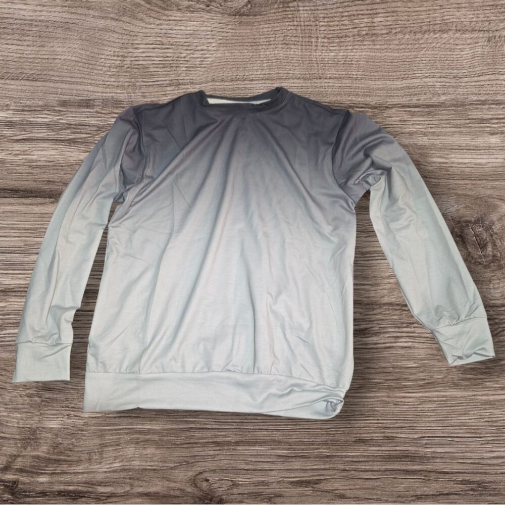 Gradient Long Sleeve Shirt